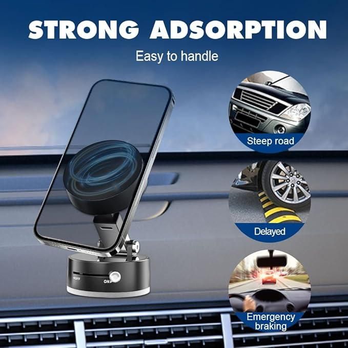 Magnetic Lock Stand for Phone - The Zip Cart