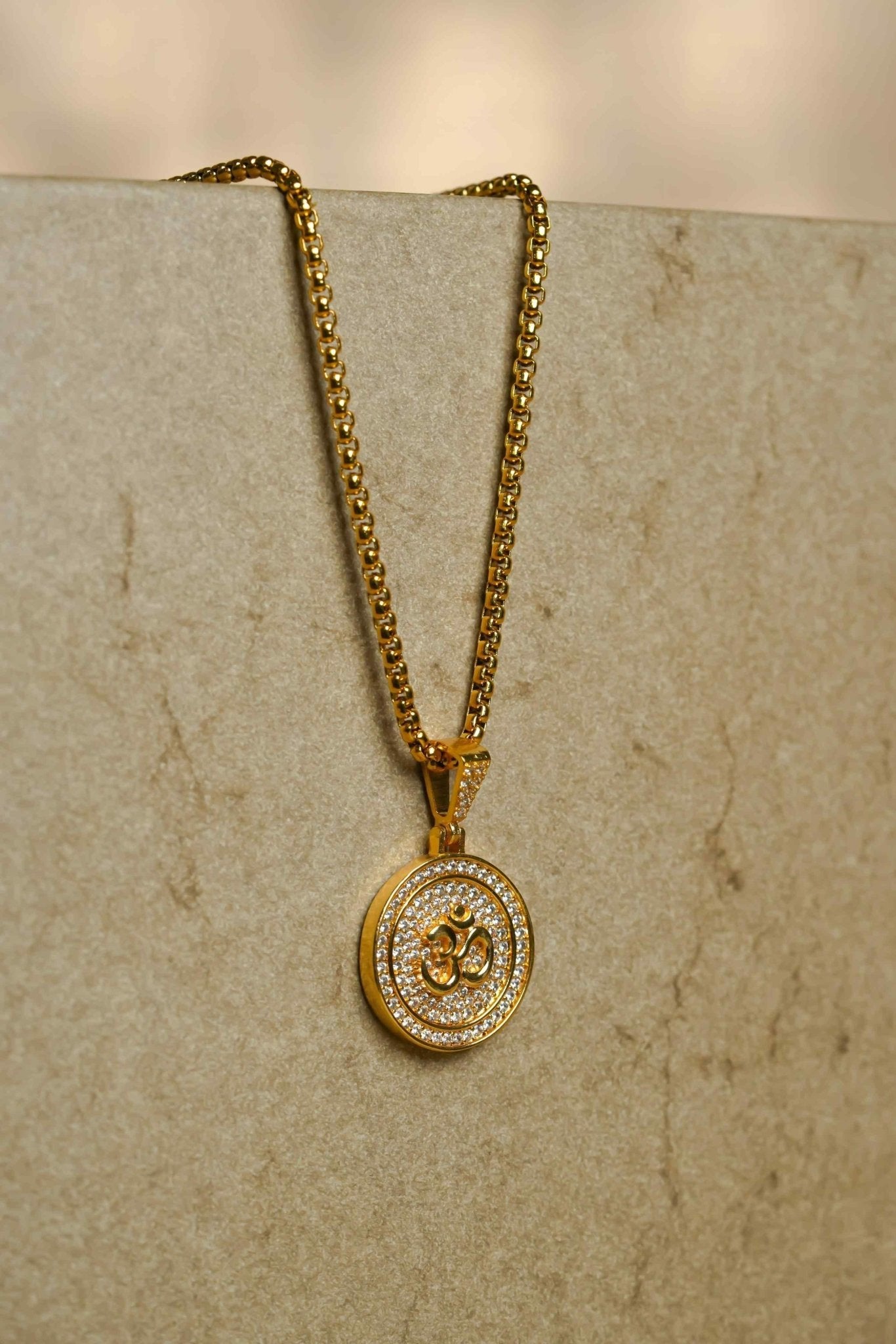 Om Aura Pendant — Embrace Serenity and Style - The Zip Cart