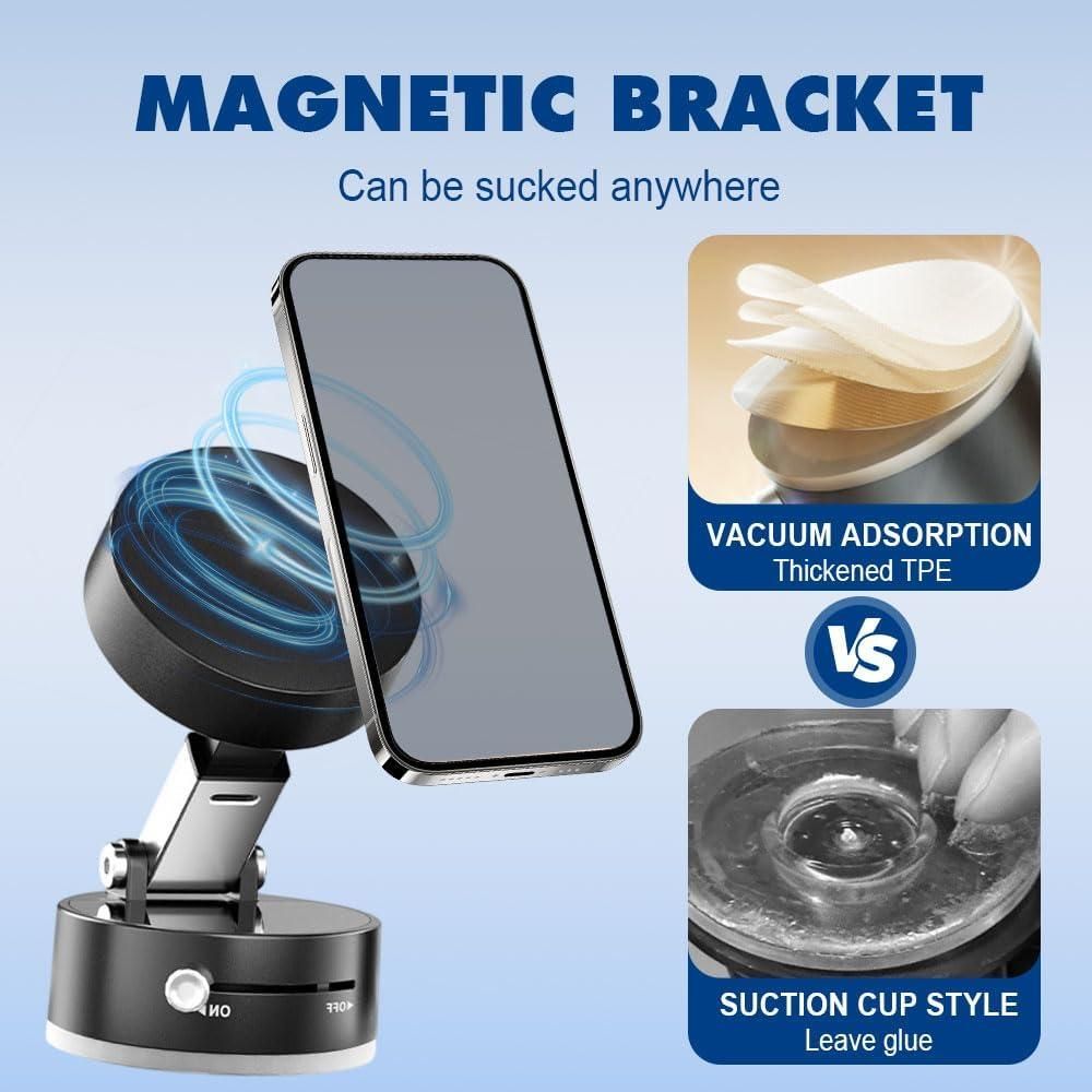 Magnetic Lock Stand for Phone - The Zip Cart