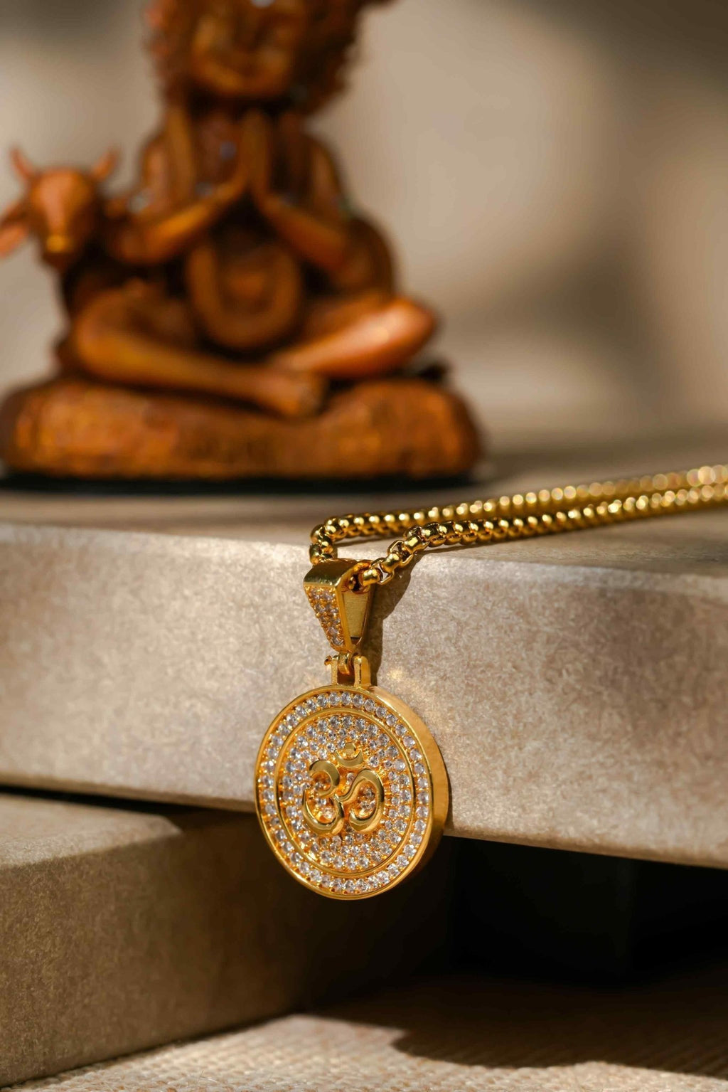 Om Aura Pendant — Embrace Serenity and Style - The Zip Cart