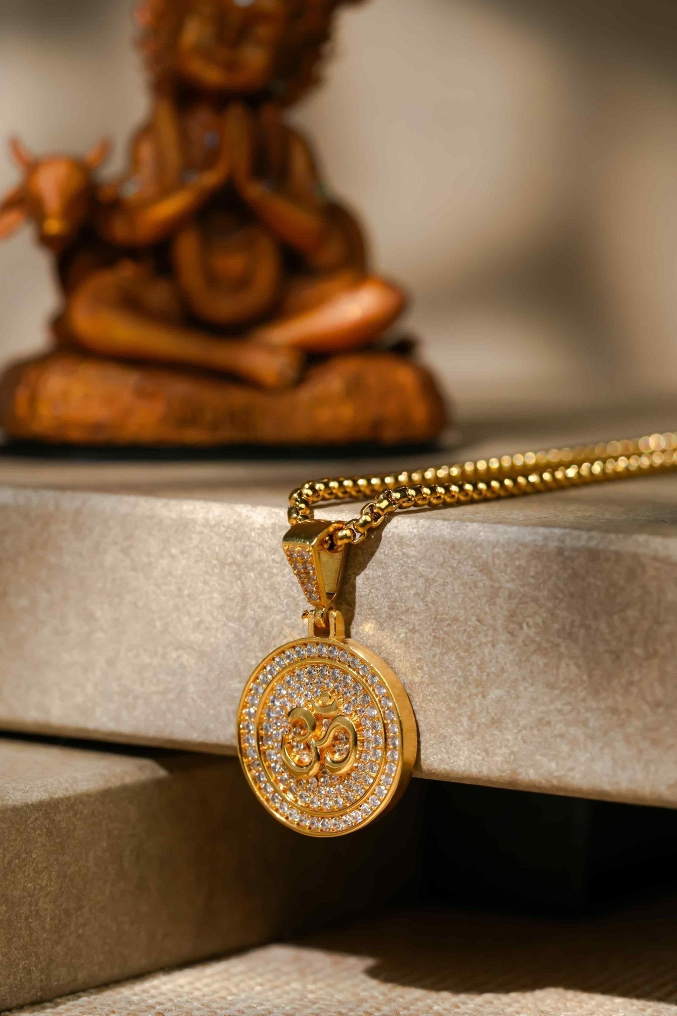 Om Aura Pendant — Embrace Serenity and Style - The Zip Cart