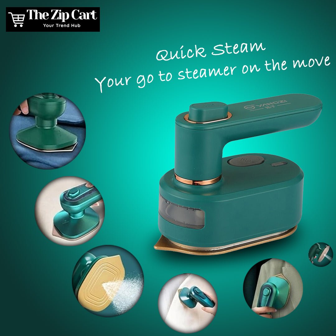 Quick Steam – Your Go - To Steamer On the Move - The Zip Cart