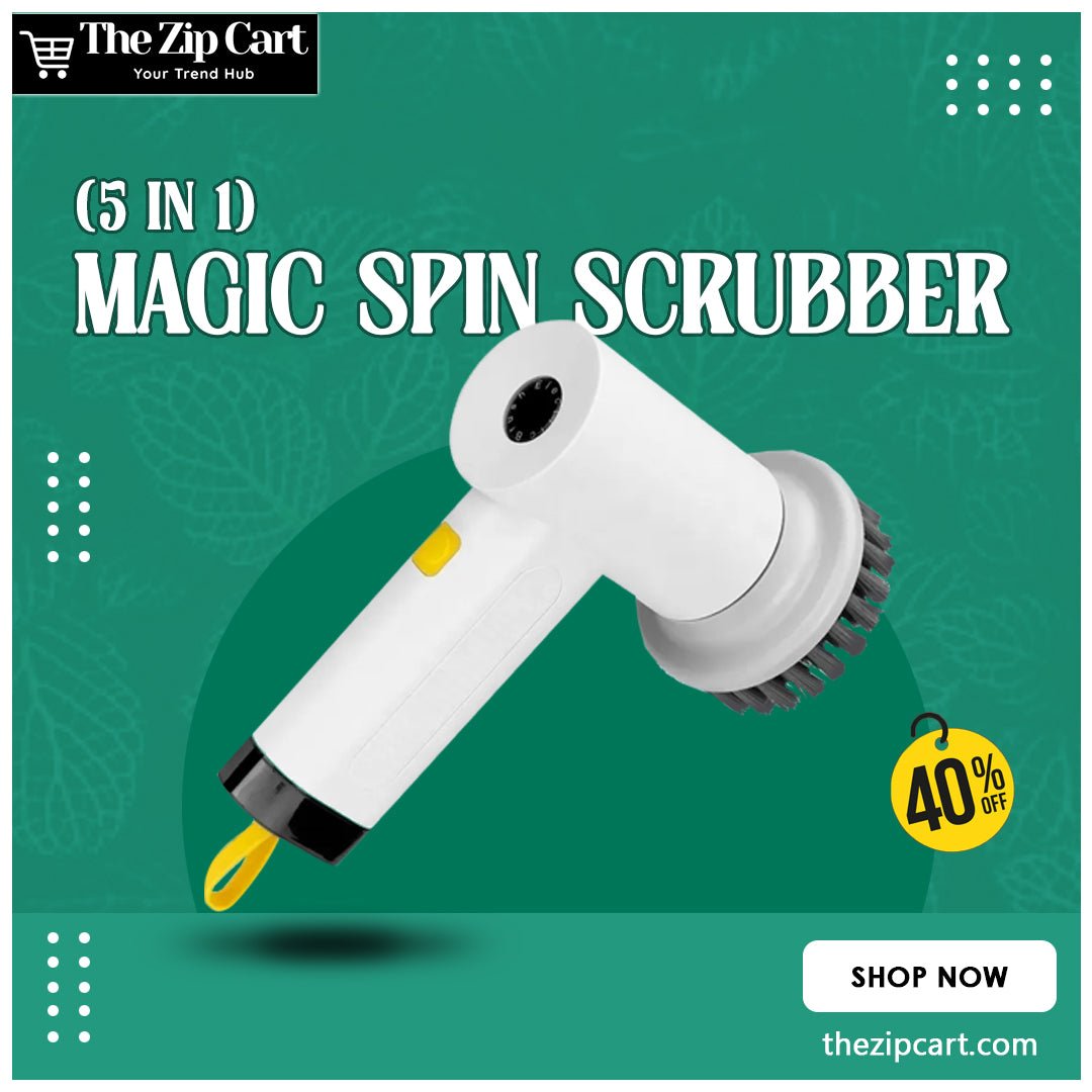 Magic Spin Scrubber - The Zip Cart