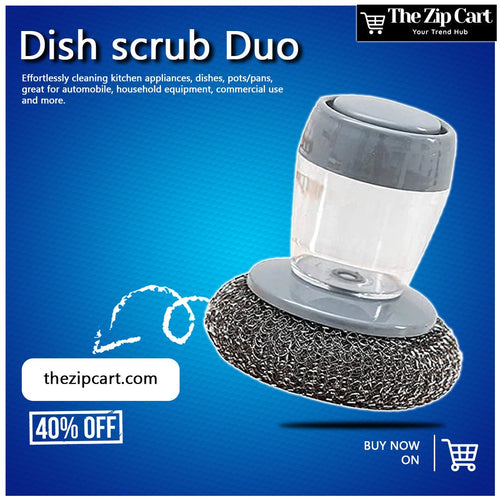 Dish Scrub Duo - The Zip Cart
