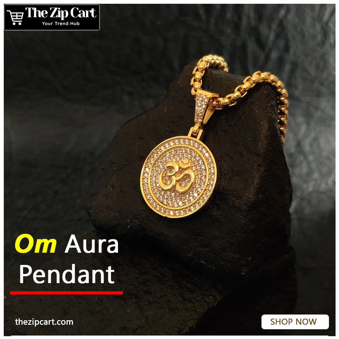 Om Aura Pendant — Embrace Serenity and Style - The Zip Cart