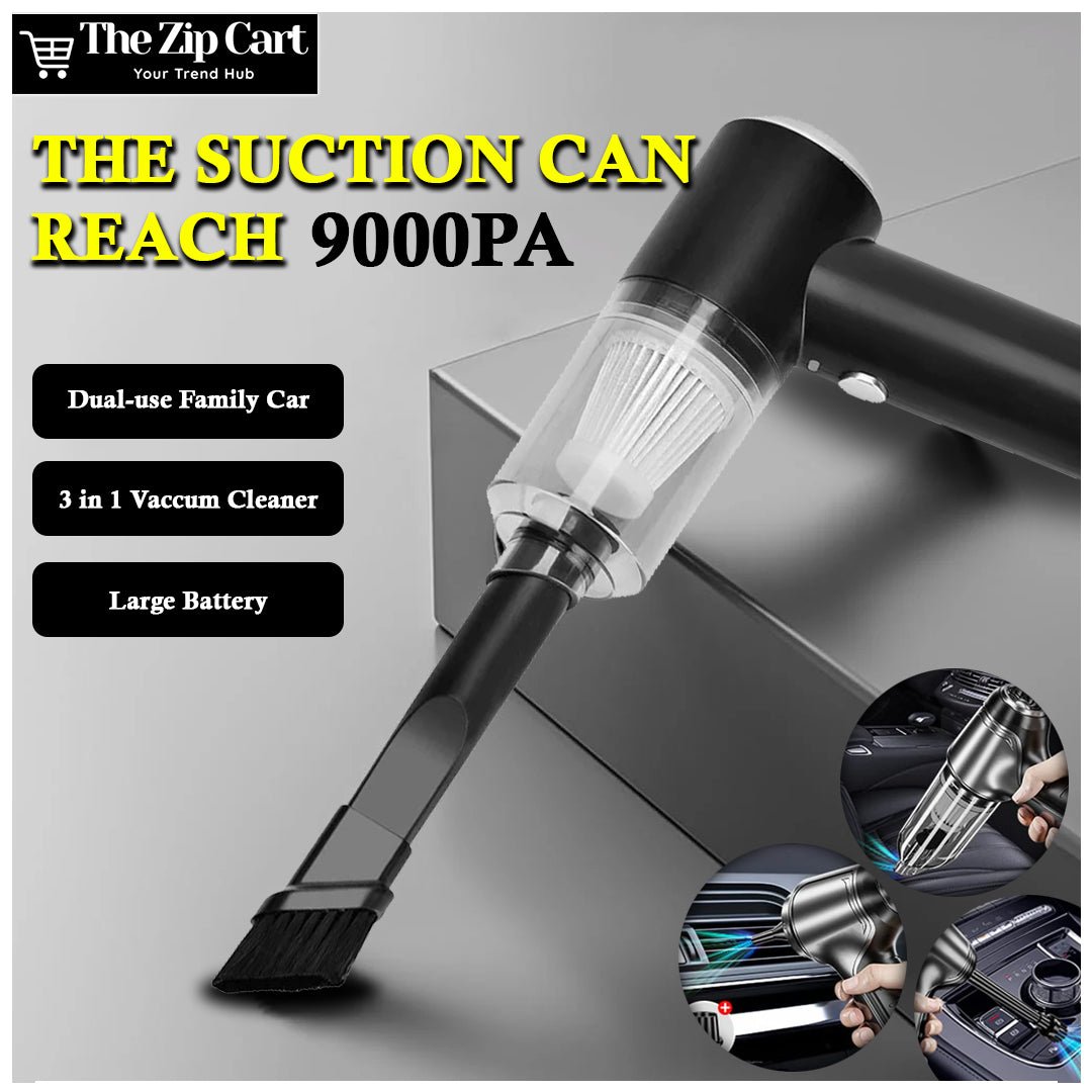 Dust Away Pro – Rechargeable Cordless Air Blower and Dust Collector - The Zip Cart