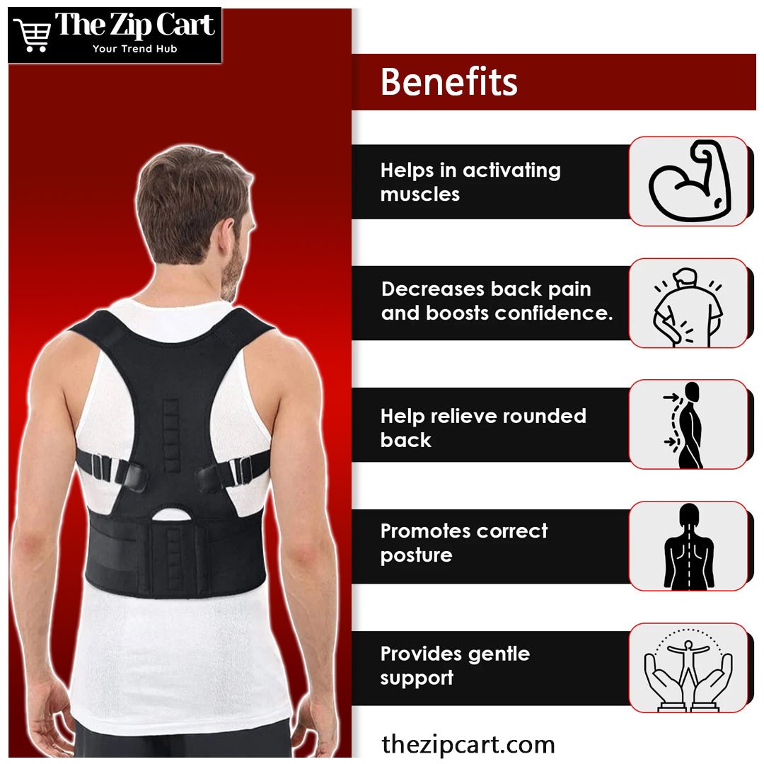 Posture Corrector Belt (Unisex) - The Zip Cart