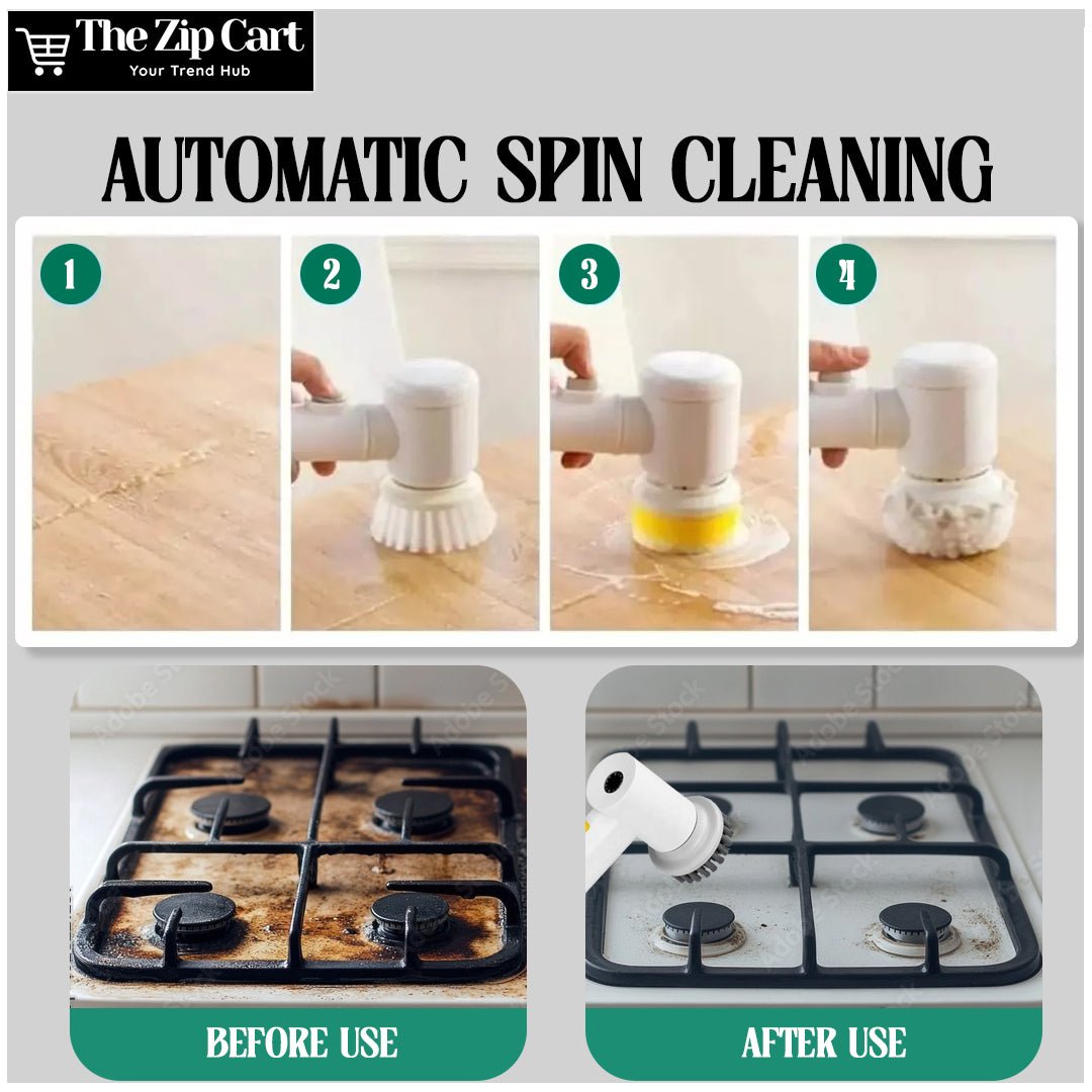 Magic Spin Scrubber - The Zip Cart