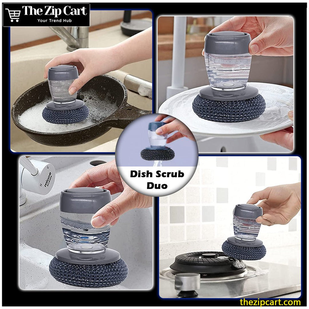 Dish Scrub Duo - The Zip Cart