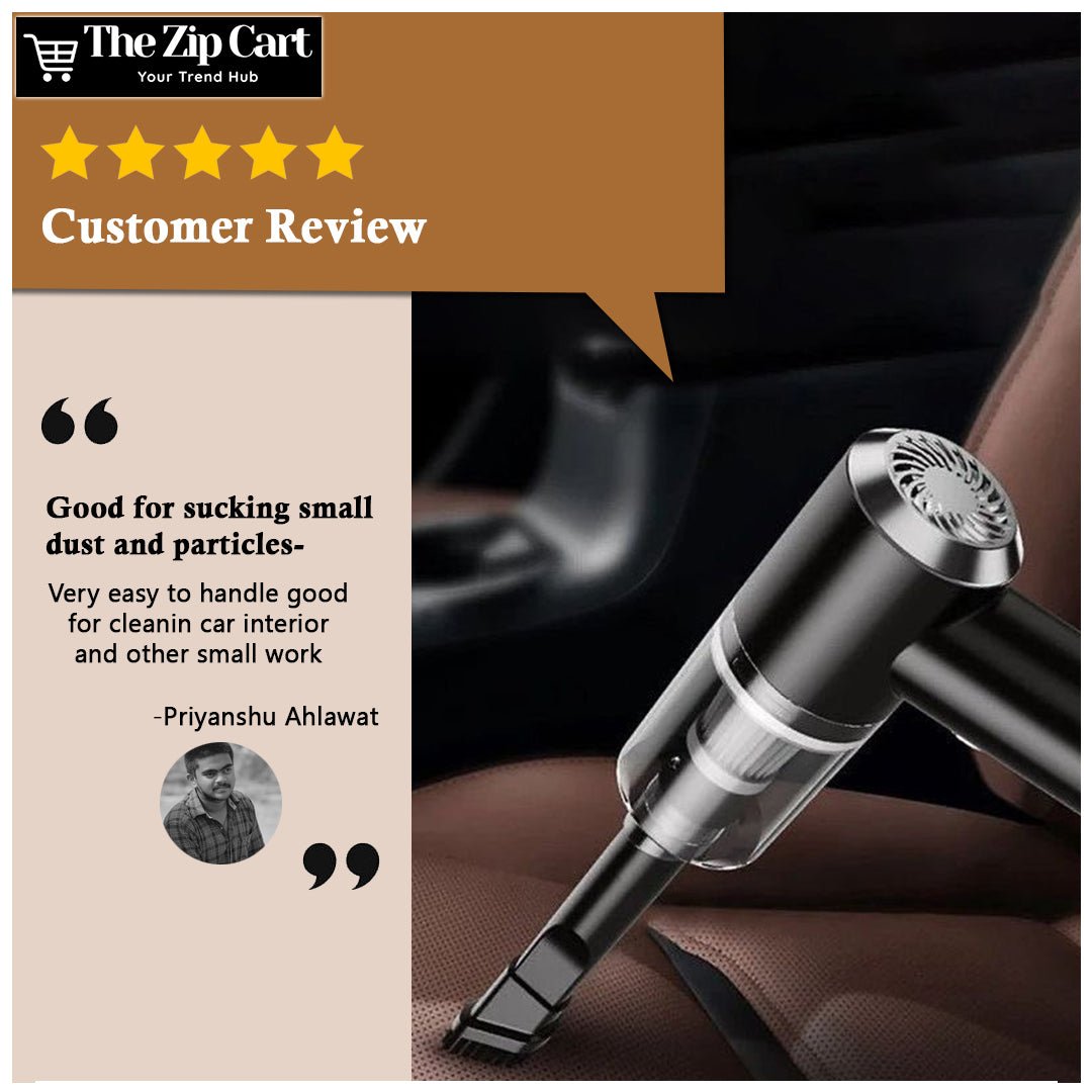 Dust Away Pro – Rechargeable Cordless Air Blower and Dust Collector - The Zip Cart
